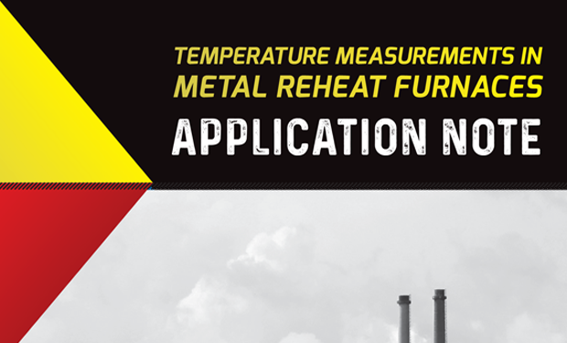 应用说明 - 金属再热炉内的温度测量 