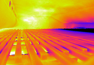 NIR-Borescope-2k Reheat Furnace Image