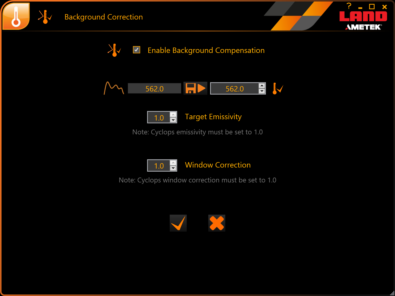 Cyclops Logger PC Background Correction